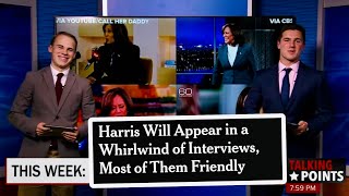 Kamala Harris Goes on the “Call Her Daddy” Podcast and “60 Minutes” [upl. by Swithin844]