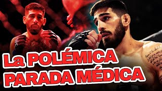 La POLÉMICA PARADA MÉDICA de ILIA TOPURIA en UFC 270 [upl. by Noral]