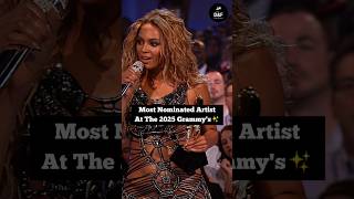 Most Nominated Artist At The 2025 Grammysshorts grammys music [upl. by Eignav]