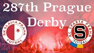 TifosiTV in Prague Slavia Prag  Sparta Prag highlights [upl. by Iem]