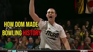 How Dom Barrett made bowling HISTORY  PBA Bowling 2023 [upl. by Callie]