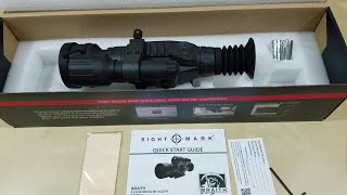 Sightmark Wraith HD DayNight 4  32 x 50 Digital Riflescope with 850nm IR Illuminator JamesBondJB007 [upl. by Henig767]