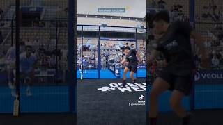 🤯 Libaak en bola de partido en contra padel highlights shorts premierpadel [upl. by Elac]