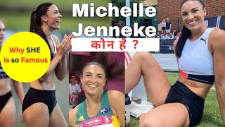 WHO Is Michelle Jenneke  Why Michelle Jenneke warm up Dance is so Famous 2024 [upl. by Ramhaj]