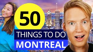 Montreal Travel Guide 50 Best Things to do amp Hidden Gems [upl. by Ogilvie]