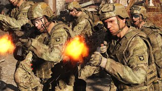 Arma 3 World War 3  US Military Heavy Firefight Against Iranian Invasion [upl. by Maddis]