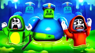 JJ and Mikey Escape From SLIME BARRY Prison in Roblox  Maizen [upl. by Rosalinda215]