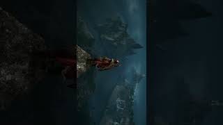 Assassins Creed Valhalla ASGARD Futuristic Visual 4K 916 assasinscreed gameplay games short [upl. by Sairacaz]