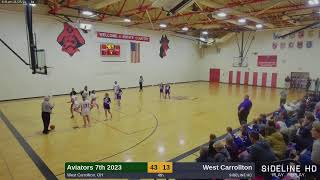 Aviators 7th 2023  West Carrollton 20231127 [upl. by Millur]