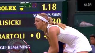 Sabine Lisicki vs Marion Bartoli 2011 Wimbledon Highlights [upl. by Ahsenek329]