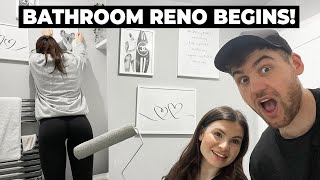 HOME UPDATES VLOG 🏠 Bathroom Renovation amp Desenio Unboxing [upl. by Atinad]