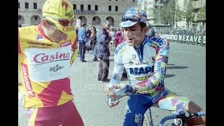 TIRRENO ADRIATICO 1998 IMMAGINI INEDITE ED ESCLUSIVE ERIK ZABEL  ROLF JARMANN  DARIO PIERI [upl. by Ysus240]