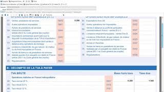 EBP COMPTA  La déclaration de TVA [upl. by Divadnhoj487]