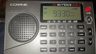 C Crane Skywave SSB2 Shortwave 072124 WBCQ Worlds Last Chance in English from Monticello VA [upl. by Nylarej659]