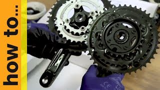 How To Replace Your Crankset  Halfords UK [upl. by Aidnac]