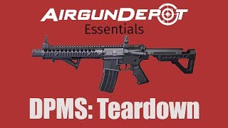 Crosman DPMS SBR How to Field Strip or Tear Down the DPMS [upl. by Marigold]