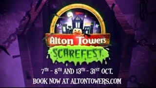 New Alton towers scarefest 2023 Tv advert [upl. by Montano862]