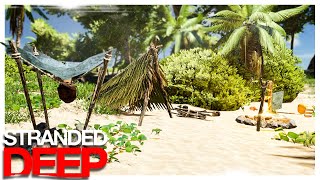 Surviving Day 1 on a Deserted Island  Stranded Deep [upl. by Zined234]