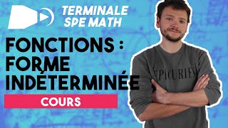 Les fonctions  opérations sur les limites forme indéterminée  Spé maths  Terminale [upl. by Ococ]