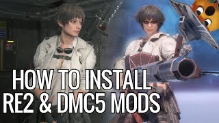 How to Install Mods for RE2 and DMC5  Fluffy Manager Guide [upl. by Betty]