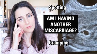 Second Miscarriage in a Row  Bleeding at 6 Weeks Pregnant  Cramping amp Spotting [upl. by Eledoya]