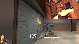 TF2 Exploit  BLOCK DOORS amp CARTS  Baguette Spy [upl. by Cindee71]