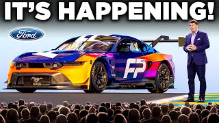 Ford CEO Revealed ALL NEW 2024 Mustang GT3 [upl. by Wooster682]