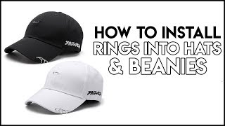 How to Do Ring Hoops on Hat [upl. by Schafer]