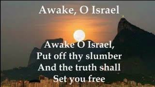 Awake O Israel  Zeal of God  I Lay in Zion with Lyrics [upl. by Isle]