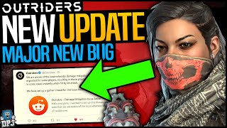 Outriders NEW UPDATE  MAJOR NEW BUG  PCF Confirm DAMAGE  ARMOR  DEFENCE BUG Damage Mitigration [upl. by Norra]