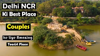 Delhi NCR Tourist Place  Damdama lake Gurgaon Tour Guide  Damdama Lake Drone Shot  Ghumakkad Boy [upl. by Anrapa546]