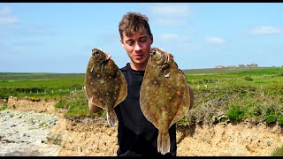 Spring Spearfishing for big flatfish Isle of Anglesey [upl. by Ramal657]