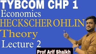 TYBCOM CHP 1 SEM 6 INTERNATIONAL TRADE THEORIES HECKSCHER OHLIN THEORY [upl. by Leiso139]