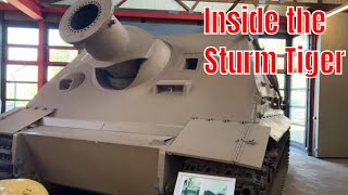 Inside the 38cm Sturmmorser Tiger quot Sturmtiger quot [upl. by Zebe]