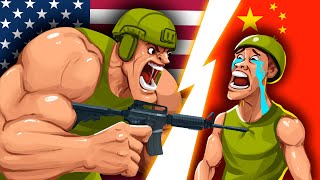 Why USA Soldiers are WAY Stronger Than Chinese Soldiers [upl. by Annoif58]