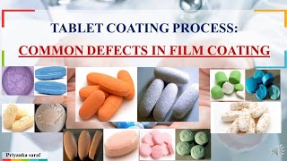 Common Defects in Film Coating Process with Causes and Possible Solutions [upl. by Akinar]