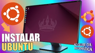 Como FORMATAR e INSTALAR o LINUX UBUNTU no PC [upl. by Lissy]