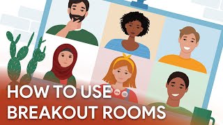 How to Use Breakout Rooms in ZOOM [upl. by Oirretno]