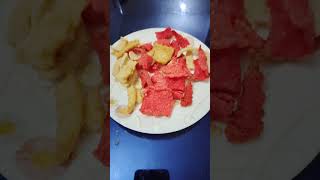 😱🔥Bangladeshi Papad recipe with maida 👆asiancuisine asianfood shorts [upl. by Asikal74]