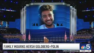 Skokie rally remembers IsraeliAmerican HershGoldberg Polin 5 other hostages [upl. by Ehrman178]