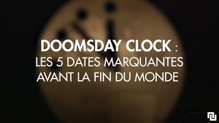 Notre temps est compté cest la Doomsday Clock qui le dit [upl. by Atinuahs]