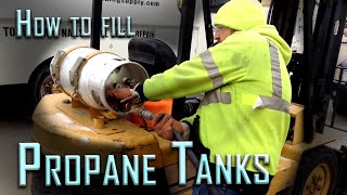 How to fill A Propane Tank Safely [upl. by Hodges]