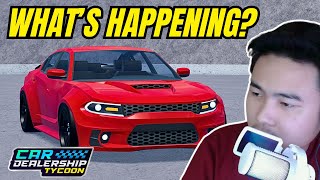 🔥Whats going on in Car Dealership Tycoon cardealershiptycoon roblox [upl. by Anikal]