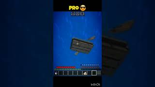 Noob Vs Pro Vs Hacker  Minecraft Parkour  minecraft minecraftsh minecraftshorts mlg shorts [upl. by Theron675]