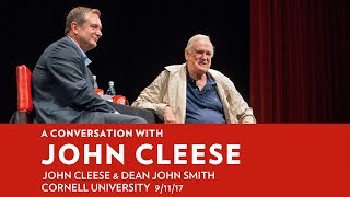 A Conversation with John Cleese  Cornell University 91117 [upl. by Eixel]