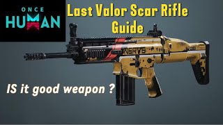 Best SHRAPNEL BUILD GUIDE  The last Valor Scar rifle guide [upl. by Bonneau]