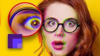 CREATE Chromatic Aberration in Photoshop 2021 [upl. by Gunner]