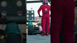 Leclercs Speedy Suzuka Pit Stop ⏱️  2023 Japanese Grand Prix  DHL Shorts [upl. by Ursa]