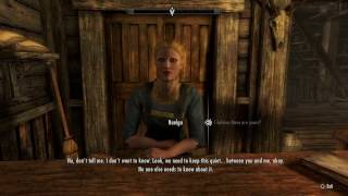 Skyrim  Getting Marks Of Dibella [upl. by Eniawed]