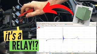 Diagnose Misfires With A Relay  Automotive Oscilloscope Diagnostics  Mechanic Mindset [upl. by Anilem]